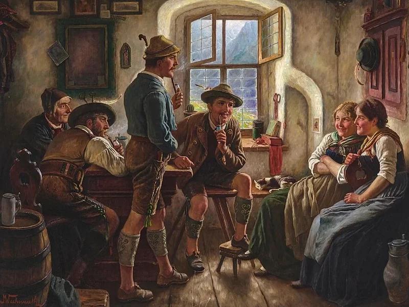 1859-Maximilian Wachsmuth - Intrattenimento in salotto